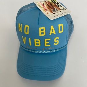 Spiritual Gangster Baby Blue ‘No Bad Vibes’ Trucker Hat
